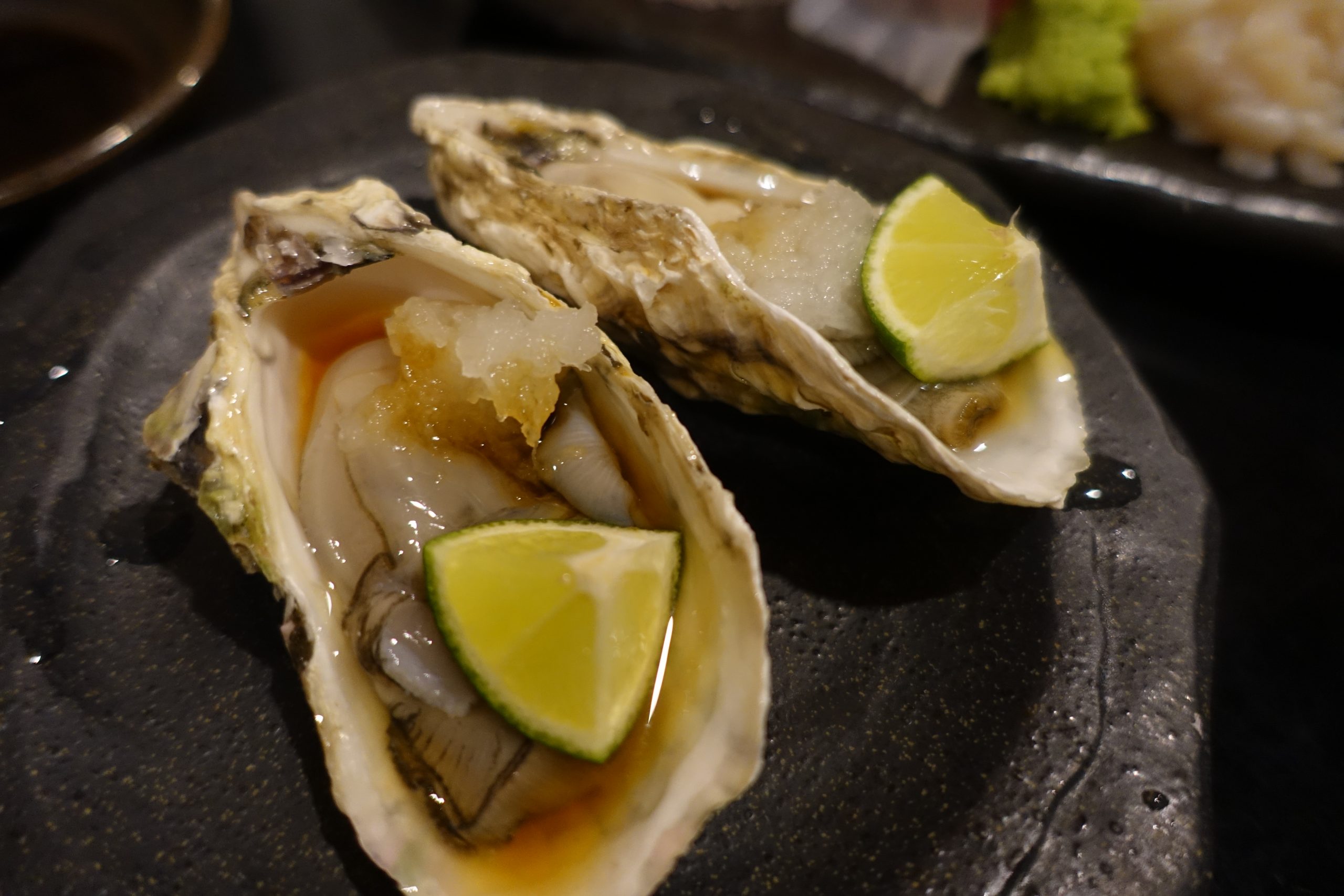 秋葉原快海の牡蠣