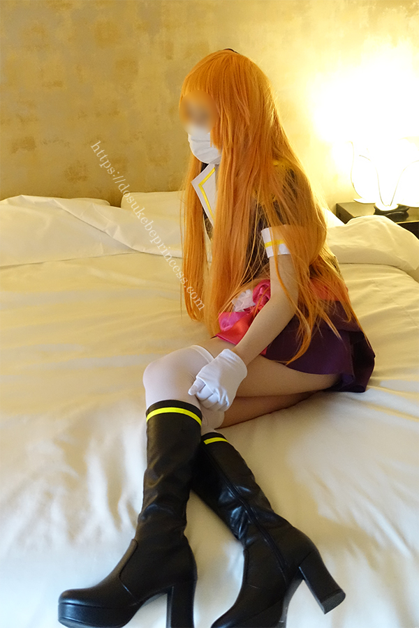 A-RISE優木あんじゅコスプレでポーズをとるコスプレイヤー