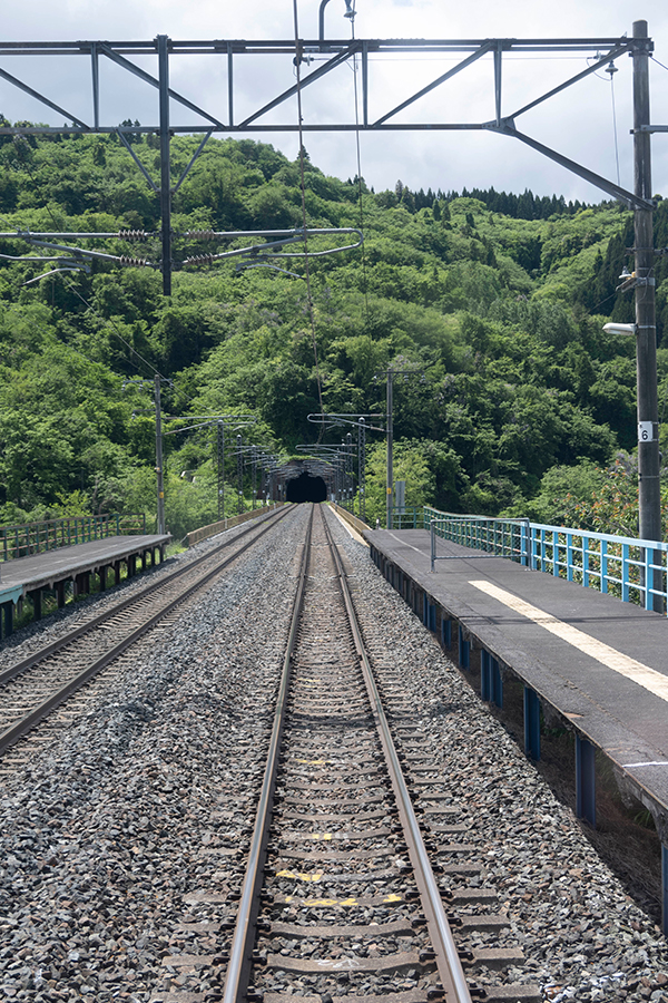 IGRいわて銀河鉄道の車窓