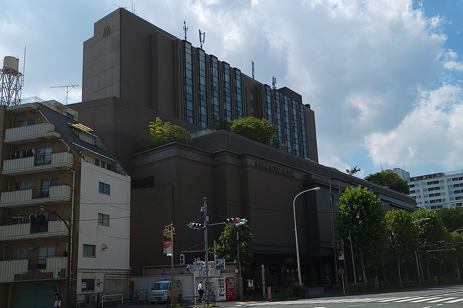 リーガロイヤルホテル東京の外観