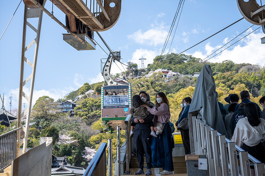 尾道千光寺ロープウエイ乗り場