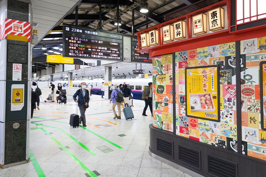 東京駅の北陸新幹線ホーム