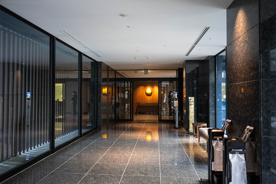 THE HOTEL SANRAKU KANAZAWA（ザ ホテル山楽 金沢）のロビー