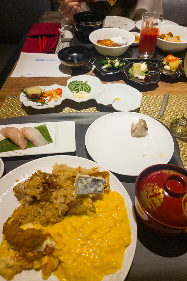 金沢市内ホテルの朝食ビュッフェ