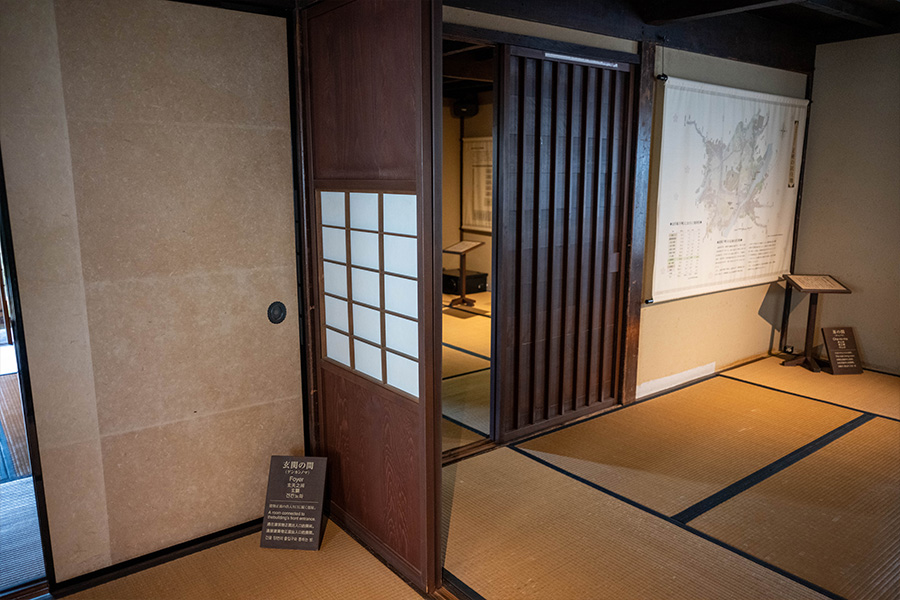 足軽資料館の内部展示