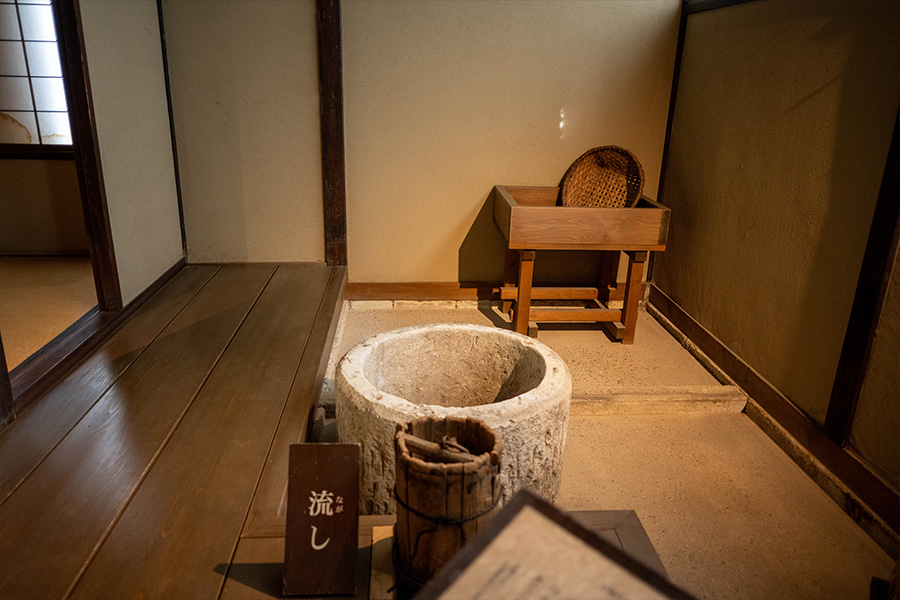 足軽資料館の内部展示
