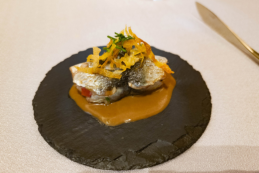 神戸北野のレストラン メゾン ド ガルシアニのコース料理