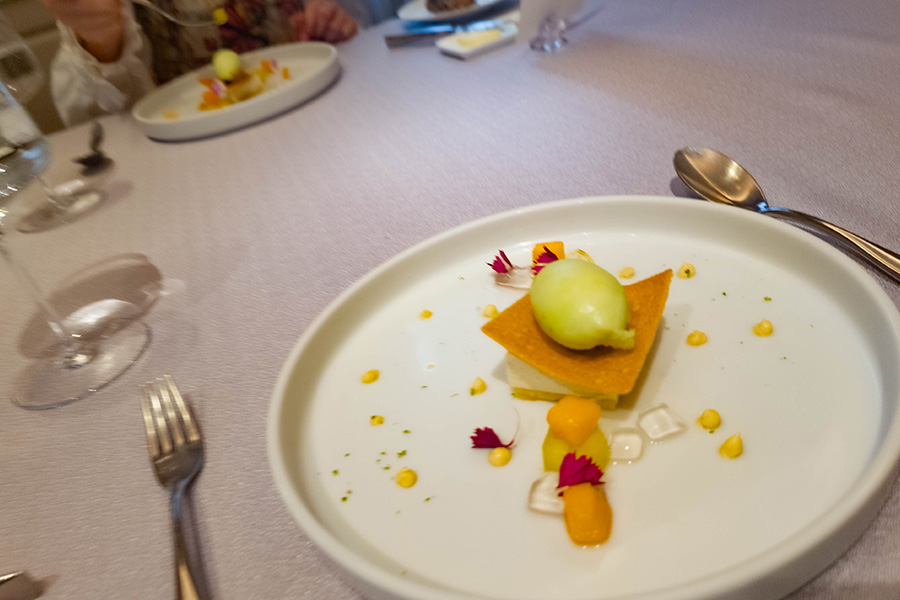 神戸北野のレストラン メゾン ド ガルシアニのデザート