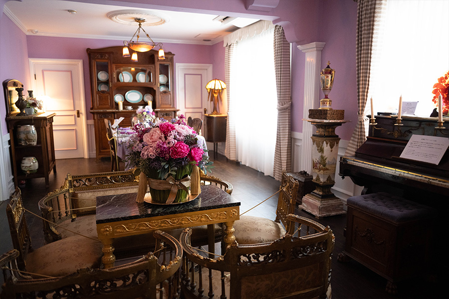 神戸北野異人館の内部