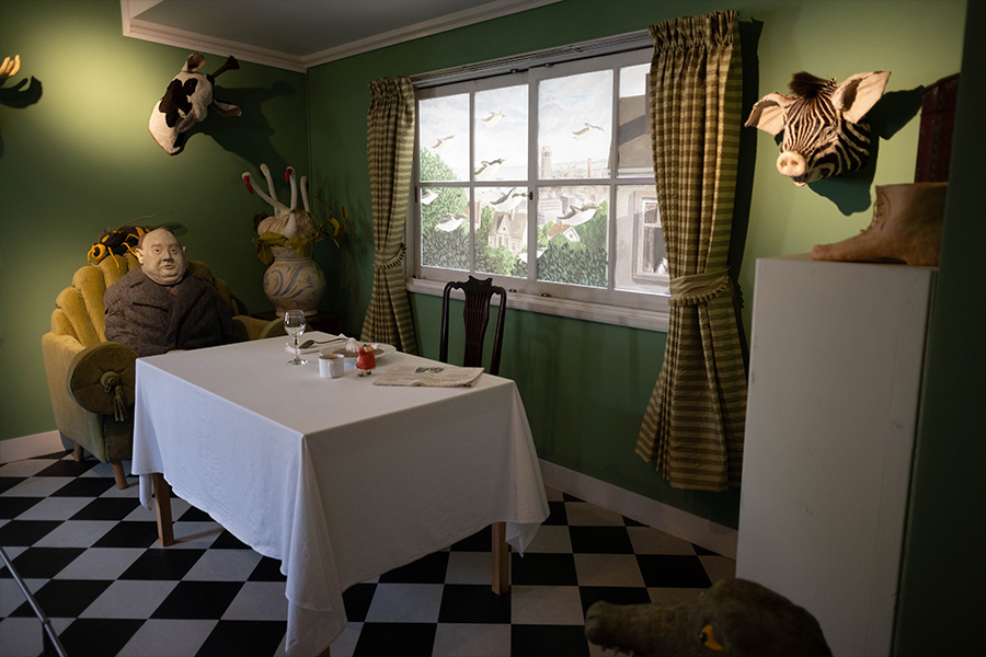 神戸北野異人館の内部